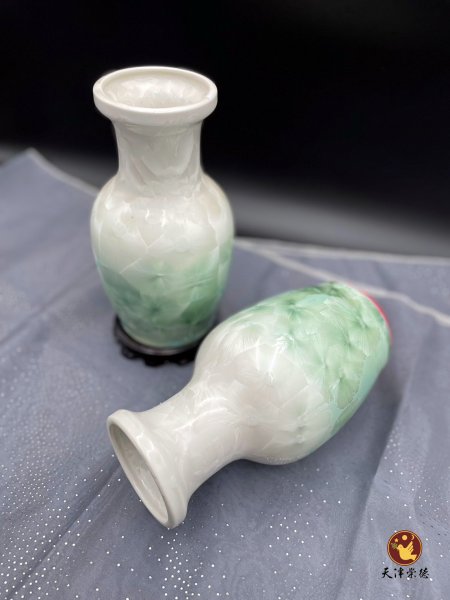 結晶釉綠-無獅瓶